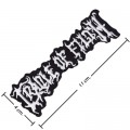 Cradle Of Filth Music Band Style-1 Embroidered Sew On Patch