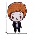 TVXQ Mirotic Cartoon Chang Min Embroidered Sew On Patch