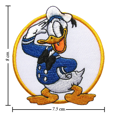 Mickey Mouse Iron on Patch Donald Duck patch Minnie Mouse embroidered patch