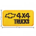 Chevrolet Trucks Style-1 Embroidered Sew On Patch