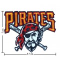 Pittsburgh Pirates Style-1 Embroidered Iron On/Sew On Patch