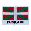 Euskadi Nation Flag Style-2 Embroidered Sew On Patch