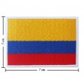 Colombia Nation Flag Style-1 Embroidered Sew On Patch