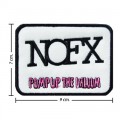 NOFX Music Band Style-1 Embroidered Sew On Patch