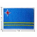 Aruba Nation Flag Style-1 Embroidered Sew On Patch