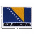 Bosnia Herzegovina Nation Flag Style-2 Embroidered Sew On Patch