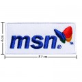 MSN Messenger Style-1 Embroidered Sew On Patch