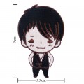 TVXQ Mirotic Cartoon Jun Su Embroidered Sew On Patch