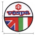 Vespa Scooter Style-5 Embroidered Sew On Patch