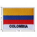 Colombia Nation Flag Style-2 Embroidered Sew On Patch