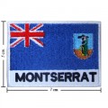 Montserrat Nation Flag Style-2 Embroidered Sew On Patch