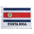 Costa Rica Nation Flag Style-2 Embroidered Sew On Patch