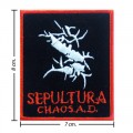 Sepultura Music Band Style-1 Embroidered Sew On Patch