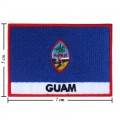 Guam Nation Flag Style-2 Embroidered Sew On Patch