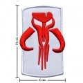 Star Wars Boba Fett Mandalorian Style-1 Embroidered Sew On Patch